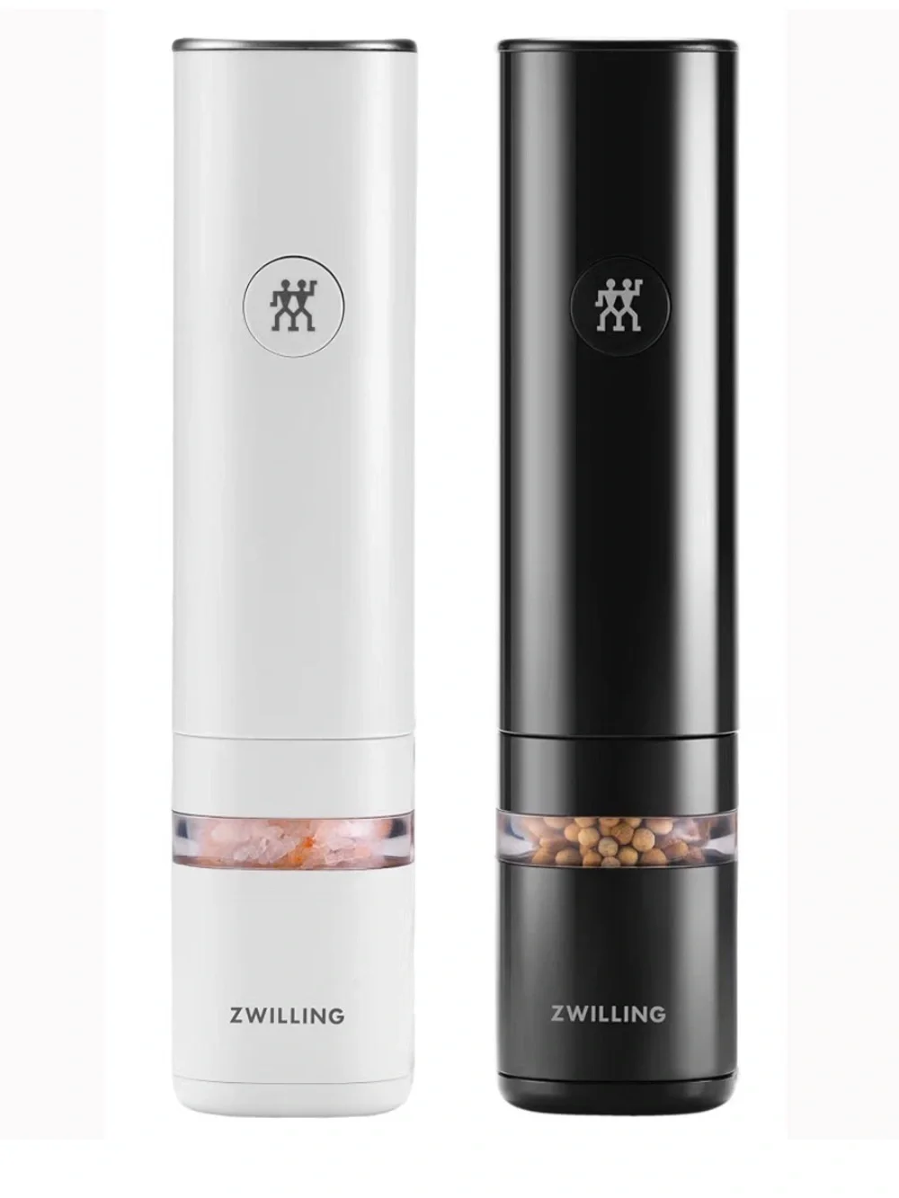 NWT! NEW! ZWILLING Enfinigy Electric Pepper and Salt Grinder Mill 2 Pc Set
